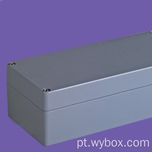Caixas de alumínio seladas, caixa de alumínio para eletrônicos ip67 caixa de alumínio à prova d&#39;água AWP513 com tamanho 270 * 120 * 90 mm